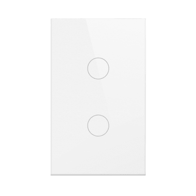 [SHS412WWH] (Wifi) Apagador switch inalámbrico WIFI, control de 2 regresos de carga, 110V