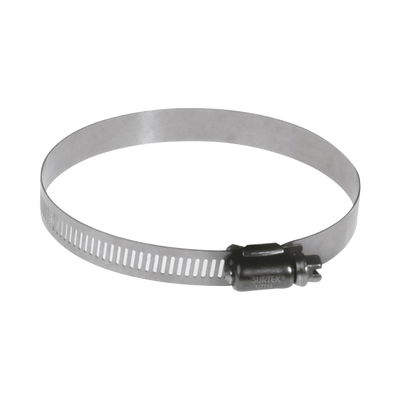 [SYS137717] Abrazadera Sin Fin Diámetro 3-9/16" a 4-1/2" / 1/2" de Ancho / Acero Inoxidable.