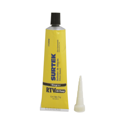 [SYS-113-458] Silicón para Altas Temperaturas /Color Negro/ Tubo 70 g.