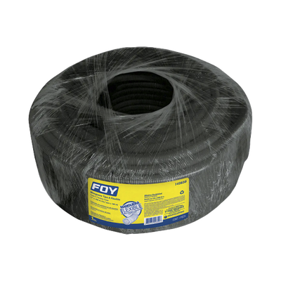 [SYS-142850] Manguera flexible para cables 1/2" x 100 m /Polietileno Alta Densidad HDPE/ Sin guía /Para uso en interiores.