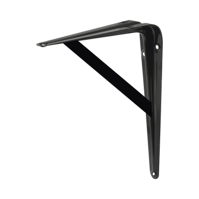 [SYS-137-825] Ménsula de Acero Reforzado  13" x 20" ( 33 x 50.8 cm) /Color Negro.