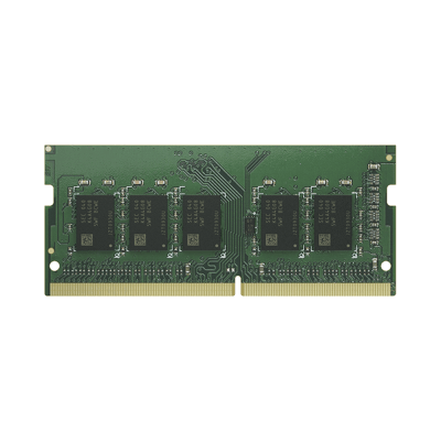 [D4NESO-2666-4G] Módulo de Memoria DDR4 ECC Unbuffered SODIMM | 4GB | 2666 MHz | Compatible con Series FS, 21, 20, 19, 18 y 17 de Synology.