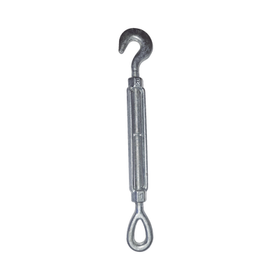 [TEN-1/2X6-OGJ] Tensor de 1/2" x 6" Acero Forjado OJO-GANCHO Galv. Inmersión en Caliente (Carga Max. 1500 Lbs).
