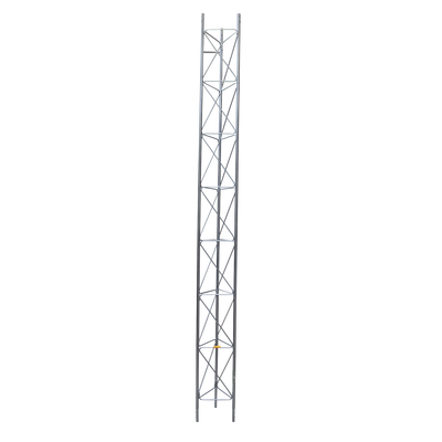 [STZ-35] Tramo de Torre Arriostrada de 3m x 35cm, Galvanizado por Electrólisis, Hasta 45 m de Elevación. Zonas Secas.