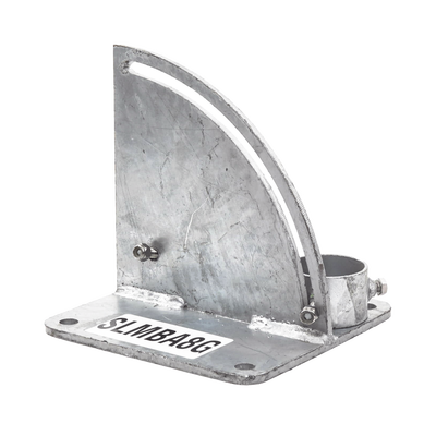[SLM-BA-8G] Base para Mástil con Ajuste de Ángulo. Diámetros de Mastil: 1" a 2" 