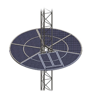 [SOM-45] Sistema Antiescala tipo Sombrilla para Torre STZ45.
