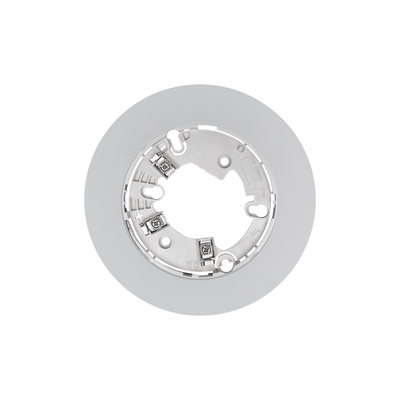 [B300-6] Base de 6 Pulgadas / Para detectores Notifier, Farenhyt, Silent Knight y Fire-Lite / Color Blanco
