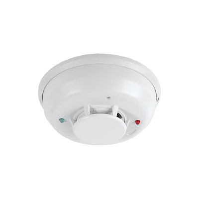 [2W-TAB] Detector Fotoeléctrico de Humo de 2 Hilos con Sensor de Temperatura y Sirena Interconstruida, Serie i3