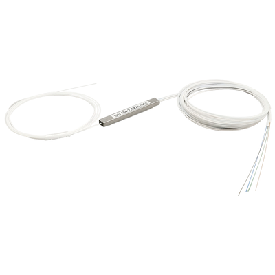 [TM-PLC-1X4WOC] Splitter (Divisor Óptico) tipo PLC, 1x4, para fusión (sin conectores)