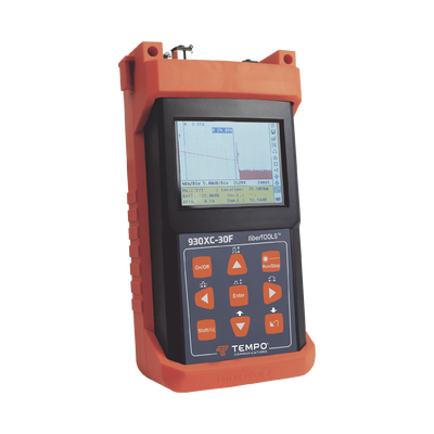 [930XC-30F-APC-SC] OTDR para Pruebas en Enlaces de Fibra Óptica, Lambdas 1310/1550/1625 nm / Prueba Fibra Viva