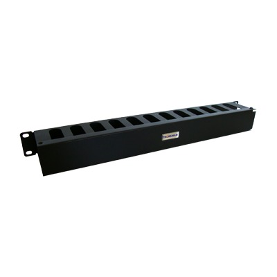 [TH-ORG-1UR] Organizador de cables horizontal de 19", 1UR