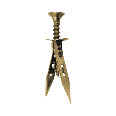 [TMTY] Taquete metálico (25 pzs) para Instalación en tabla yeso, para panel de yeso de 1/4, 3/8, 1/2 y 5/8 (1500-02001)