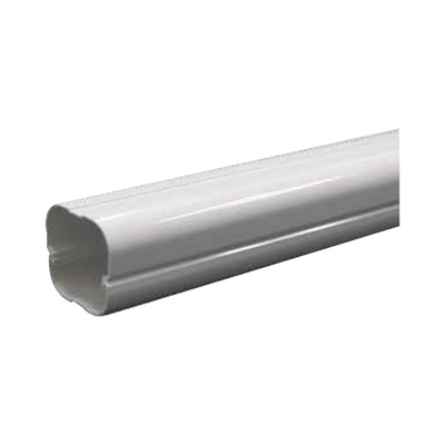 [TH-AC-KIT] Kit de Canaletas Para la Organización de Tuberías y Cables Eléctricos en Instalaciones de Aire Acondicionado, Uso en Interiores y Exteriores, PVC Rígido, Ideal Para Minisplit, Contenido de Kit (11 Piezas), (3000-00000)