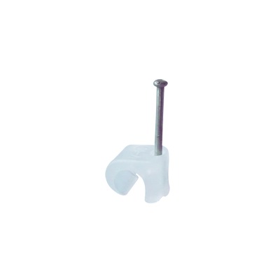 [TC-710] Grapa para cable redondo de 7mm color transparente (100pzs) (3103-00100)