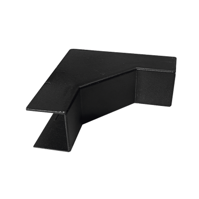 [TMK-1720-EI-N] Esquinero Interior Color Negro de PVC Auto Axtinguible, Para Canaleta TMK-1720-N-CC (5220-02003)