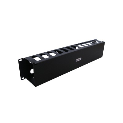 [TH-ORG-2UR] Organizador de cables horizontal de 19", 2UR (THE0040032001001 )