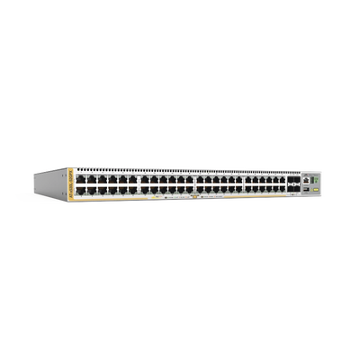 [AT-X530L-52GPX-90] Switch L3 Stackable, 48x 10/100/1000-T PoE+, 4x SFP+, Fuente redundante integradas 740 Watts (TAA compliant version)