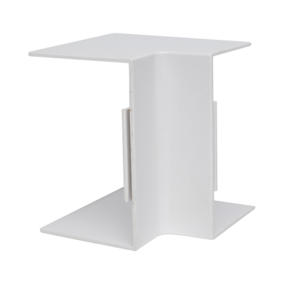 [TMK-4577-EI] Esquinero Interior Color Blanco de PVC Auto Axtinguible, Para Canaleta TMK-4577 (5520-02001)