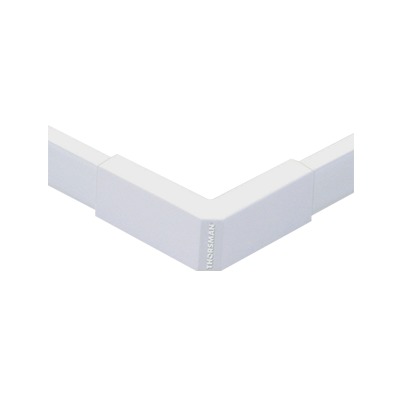 [TMK-1020-EE] Esquinero exterior blanco de PVC auto extinguible, para canaletas TMK1020, TMK1020SD, TMK1020CD (5110-02001)