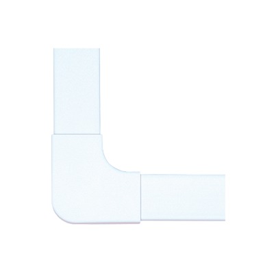 [PT-48-L] Sección en "L" color blanco de PVC auto extinguible,  para canaleta PT48 (6130-01002)
