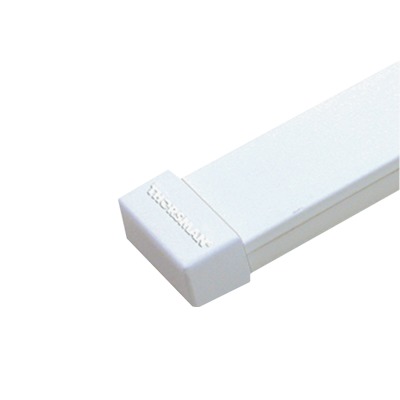 [TMK-1720-F] Tapa final color blanco de PVC auto extinguible, para canaleta TMK1720 (5290-02001)