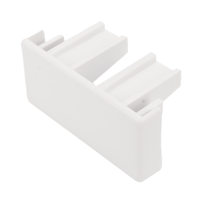 [TMK-1735-F] Tapa final color blanco de PVC auto extinguible,  para canaleta TMK1735, TMK1735SD (5390-02001)