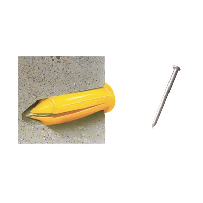 [TC-P1] Kit de 20 taquetes y 20 clavos 1" para muro falso (1207-03230) 