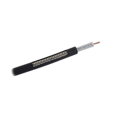 [LMR-LW195] Metro de Cable Coaxial RG-58 LMRLW-195, Malla de Aluminio, Baja Pérdida de 50 Ohms, Conductor de Cobre Sólido