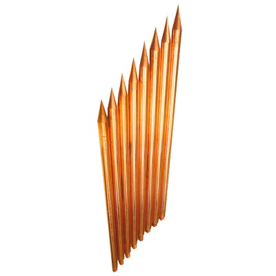 [TG-VAR-3012] Varilla de Acero con Recubrimiento de Cobre Diámetro 1/2" de 3m de Largo
