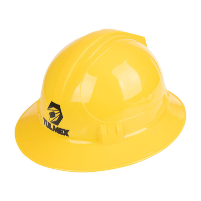 [6200HC] Casco de Seguridad Tipo ala Ancha / Color Amarillo