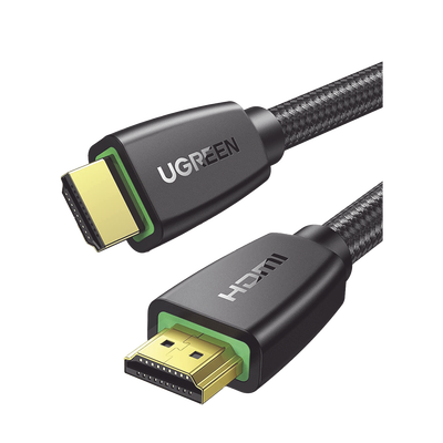 [40411] Cable HDMI 2.0 de Nylon Trenzado / 3 Metros (9.84 Pies) / 4K@60Hz / HDR / 3D / HEC (Canal Ethernet HDMI) / ARC (Canal de Retorno de Audio) / Color Profundo de 48 Bits / Audio de 32 Canales / HDCP 2.2 / Audio DTS: X / 18 Gbps / Blindaje de 4 Capas