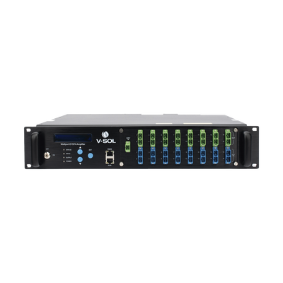 [V8816W-16P-22] Amplificador Óptico EYDFA de 16 puertos de 1550nm