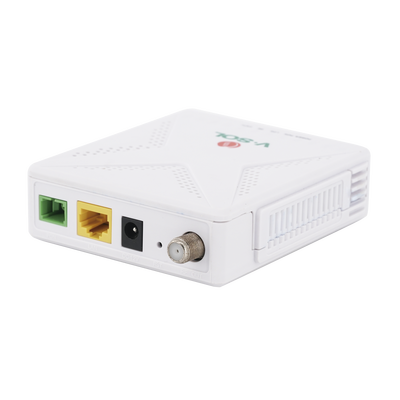 [V2801D-1GT1] ONU Dual GPON/EPON con 1 Puerto SC/APC + 1 puerto LAN Gigabit + 1 puerto CATV
