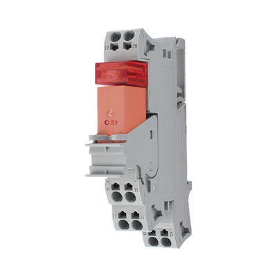 [788-507] Módulo con Relé / 115V AC / 16A Permanente / 1 Inversor / LED Rojo / Push-in CAGE CLAMP® / Montaje Carril DIN / IP20