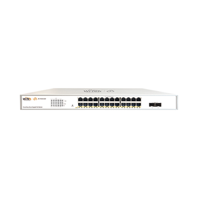 [WI-PCES326GF] Switch Administrable PoE  / 24 puertos PoE af/at Gigabit /  2 x SFP Gigabit / Administración Cloud Gratuita / Presupuesto 370 W