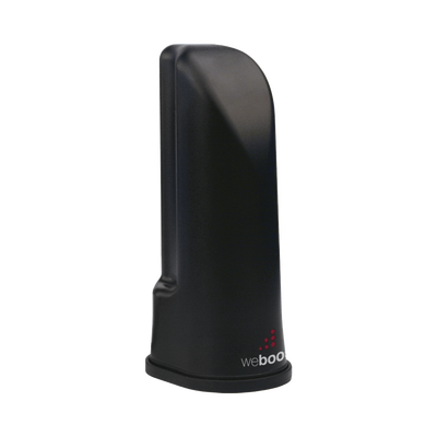 [301-211] Antena de escritorio tipo cilindro color negra. Cubre las bandas de frecuencia celular. Especial para amplificadores y dispositivos celulares 4G y 3G. Con 1.52 m de cable RG-174 y con conector SMA macho.