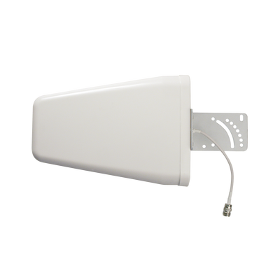 [314-411] Antena Direccional de Banda Ancha de Alto Desempeño, 698-960 MHz / 1695-2700 MHz, conector N hembra. 50 Ohm de impedancia.