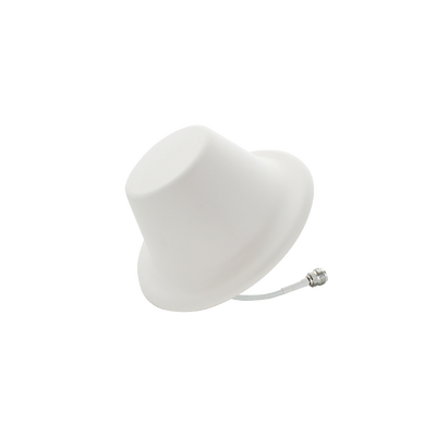 [304-412] Antena Tipo Domo, 698-960/1710-2700 MHz, 2/4 dB, conector N Hembra. 