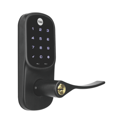 [MX89612] Cerradura  YRL226 con Teclado Táctil y Manija /Smarphone Control Opcional/ bronce Antiguo/ Para puertas de 35 mm a 45 mm de espesor.