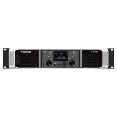 [PX5] Amplificador de audio Clase D | 500 W x 2 a 8Ω | 800 W x 2 a 4Ω. | Baja Impedancia | Procesamiento Inteligente