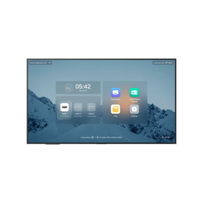 [MD-65] Pantalla Profesional Yealink de 65" MD-65 para Salas de Juntas, con Integración a MeetingBars y Control Inteligente