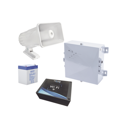 [YPROKIT-WIFI] Cerco Eléctrico INTELIGENTE WIFI para PROTECCIÓN EN CASAS, NEGOCIOS, BODEGAS,ETC. Aplicación Celular Gratuita