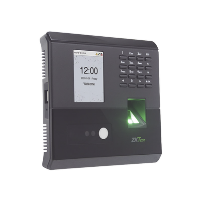 [MB10V] Lector de Reconocimiento Facial y Huella Digital / 100 Rostros / 500 huellas / Soporta DDNS con BIOTIMEPRO / Función ADMS INCLUIDA