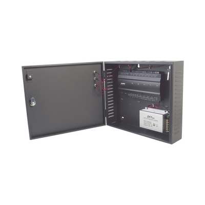 [INBIO460L] Controlador de acceso / 4 PUERTAS / Biometría Integrada / Hasta 3,000 Huellas / 30,000 Tarjetas / Incluye Gabinete y Fuente de Alimentación 12Vcc/5A compatible con ZKACCESS 3.5
