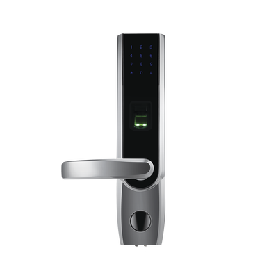[TL400BL] Cerradura autónoma izquierda bluetooth de huella digital, tarjeta de proximidad y contraseña / APP ZKSmarKey