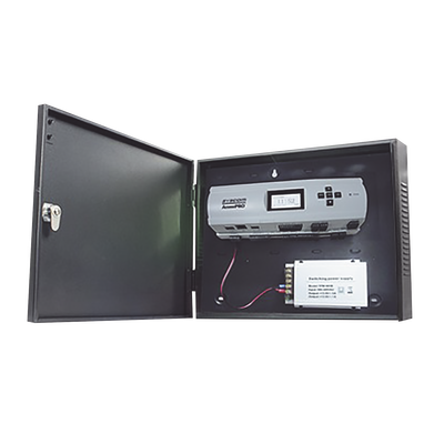 [APX-4000] Controlador de Acceso / 4 Puertas / Biometría Integrada / 3,000 Huellas / Compatible con Sistemas de Elevadores (10 Pisos) / Incluye Gabinete y Fuente de Alimentación 12Vcc/5A 