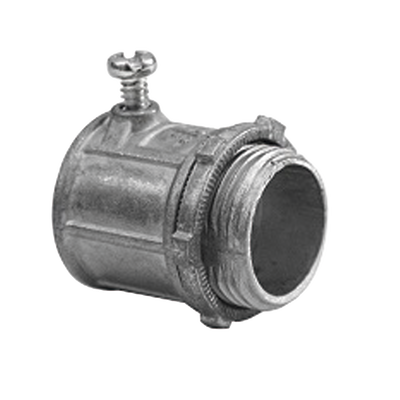 [ANC-CCL12] Conector de 1/2" para Tubo Pared Delgada con Tornillos Opresores.