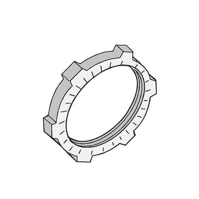 [ANC-CT12] Contratuerca Metálica Zamac de 1/2" (13 mm).