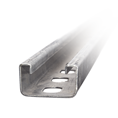 [ANC-UOR-4X2] Unicanal Perforado 4 X 2 cm X 3 m / Calibre 12 / Galv. Electrolítico.
