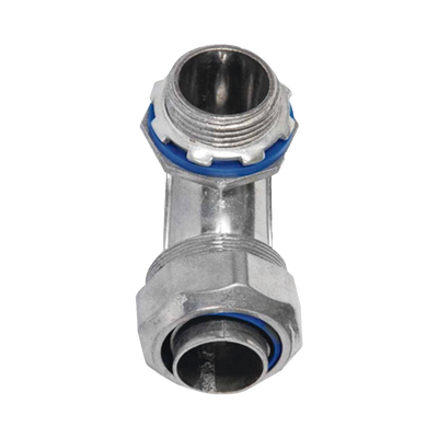 [ANC-HLC112] Conector Curvo para tubo tipo Liquidtight de 1 1/2" (38 mm). Compatible con ANC-COT112.